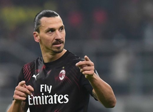 Zlatan Ibrahimovic marcó con el Milan