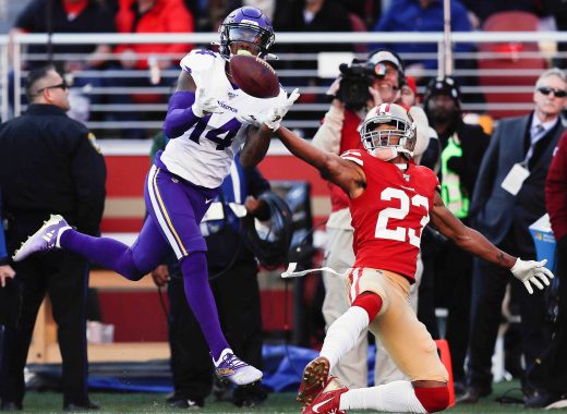 NFL Vikingos de Minnesota y 49ers de San Francisco