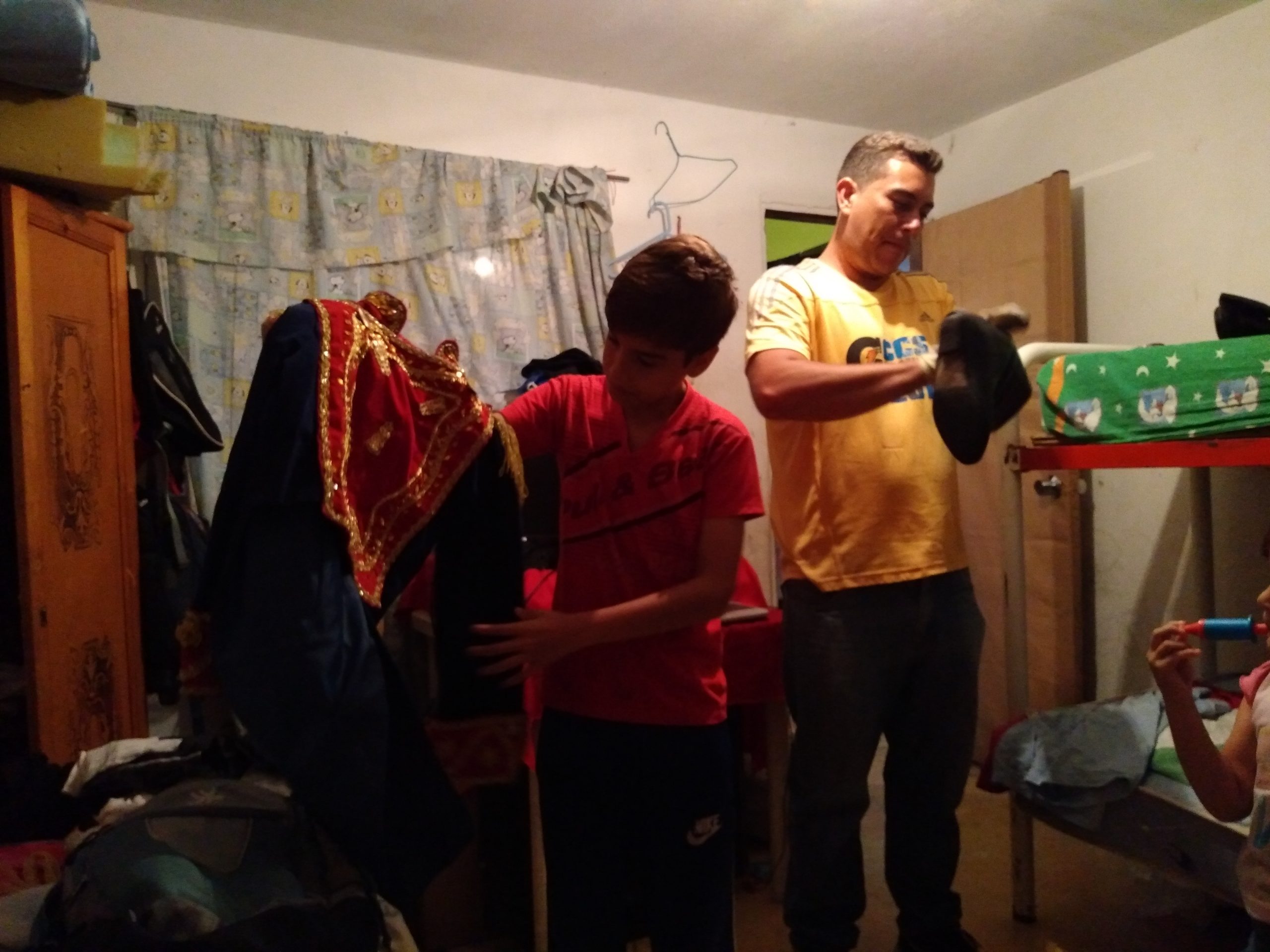 Aderson La Cruz, niño Bolívar