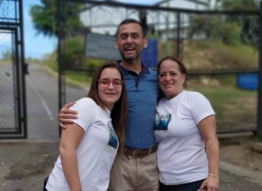 Liberación del ex PM Marco Hurtado. Foto: @theresly