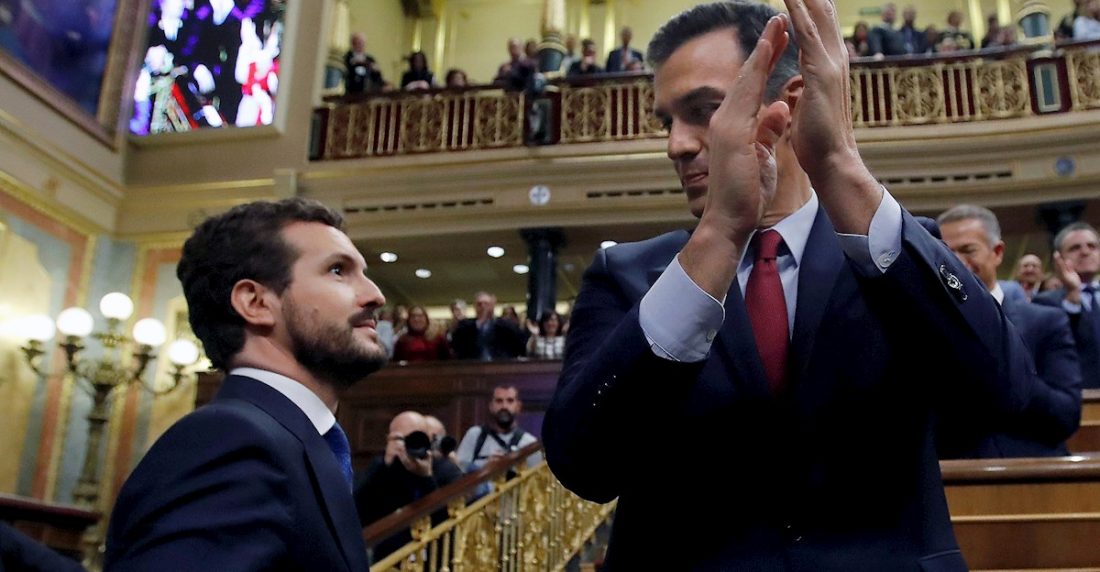 Oposición española pide al Gobierno de Sánchez que respalde a Guaidó - investidura Sánchez