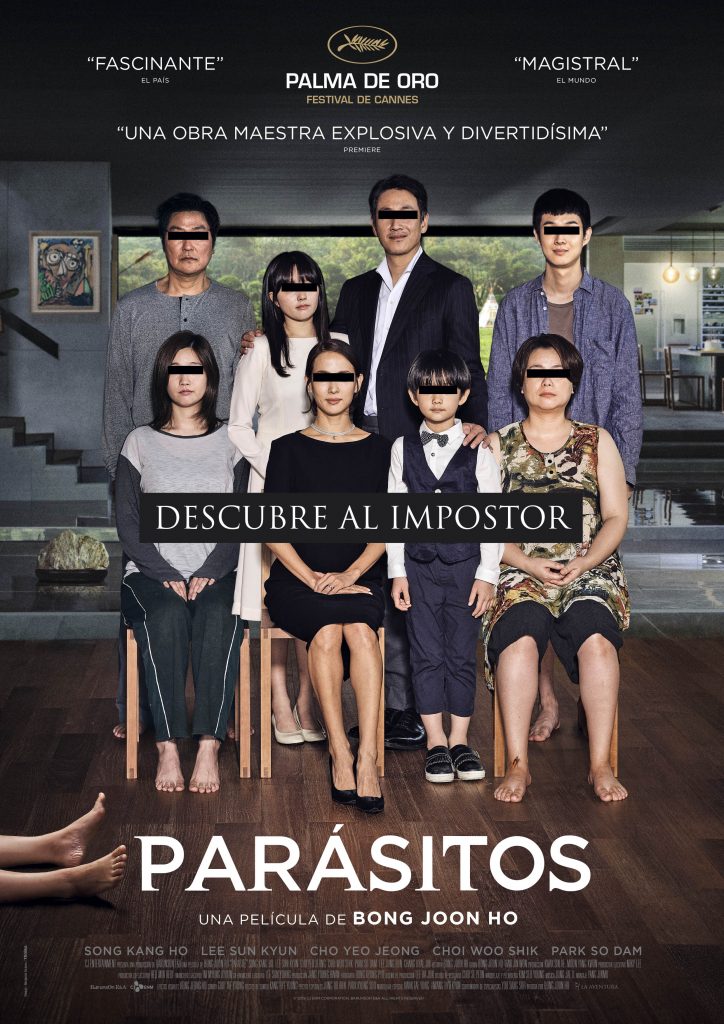 Parásitos, poster oficial