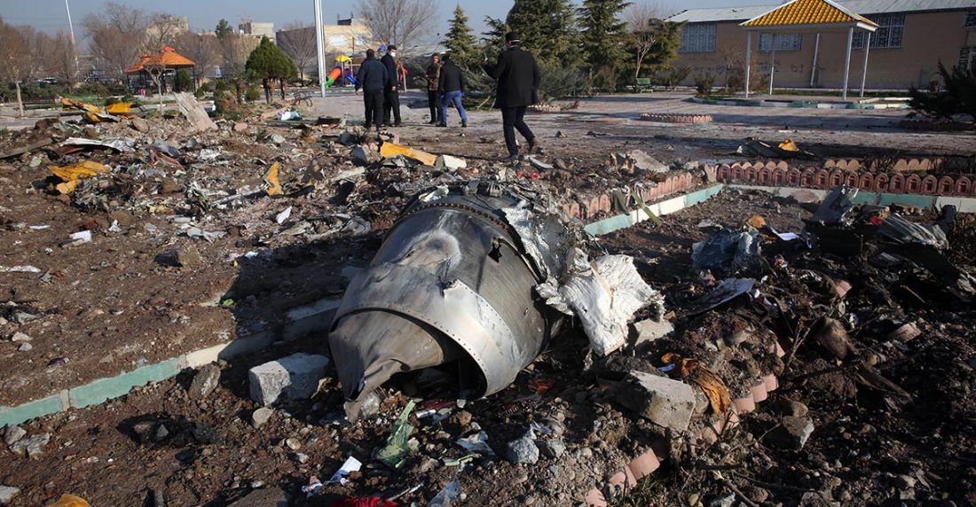 170 muertos al estrellarse avión ucraniano en Irán - Canadá