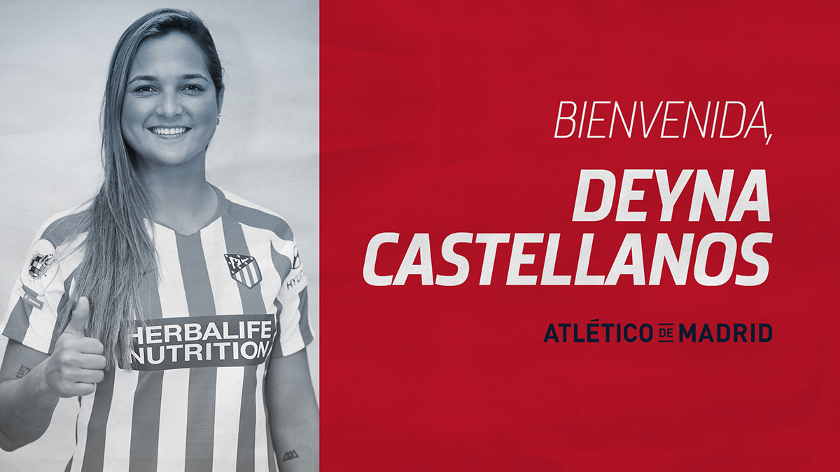 Castellanos firmó con el Atlético de Madrid