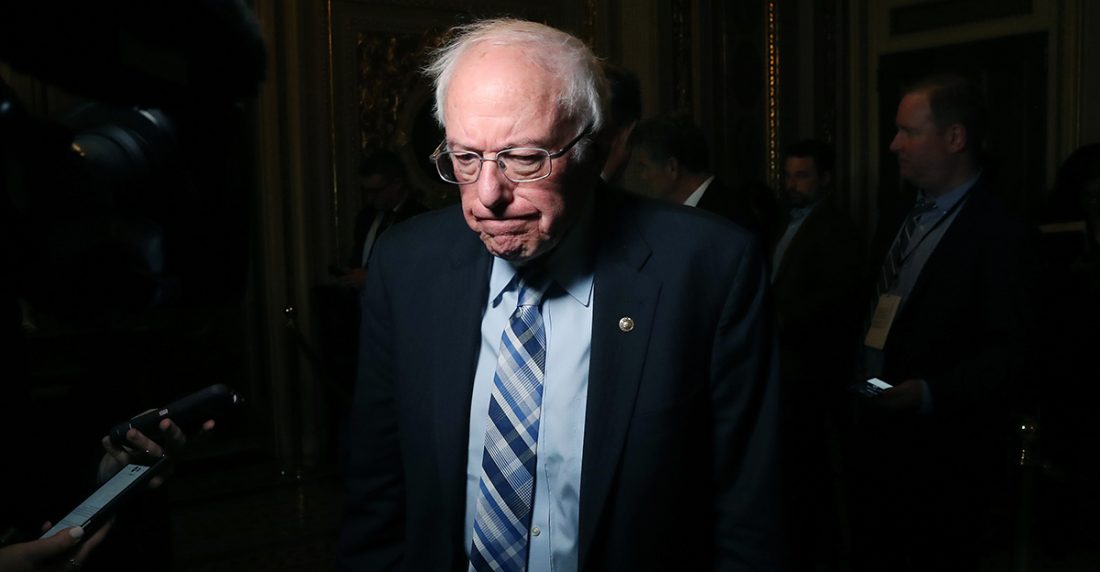 Bernie Sanders en el ojo de la inteligencia estadounidense