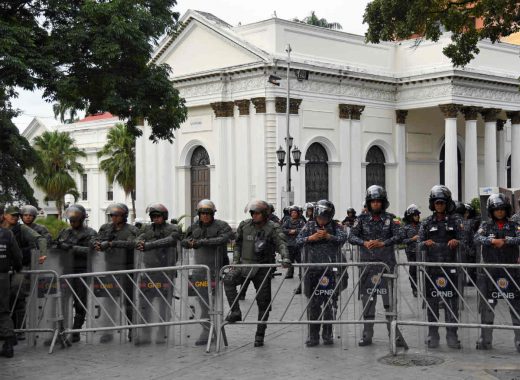 Bloqueo de AN. AFP