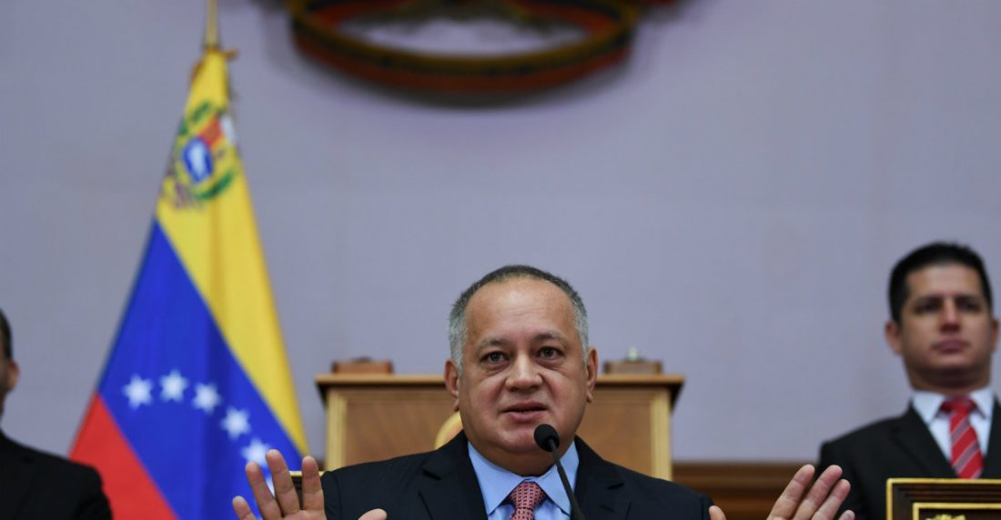 Diosdado Cabello. AFP invasión marítima