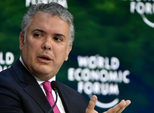 Iván Duque. AFP