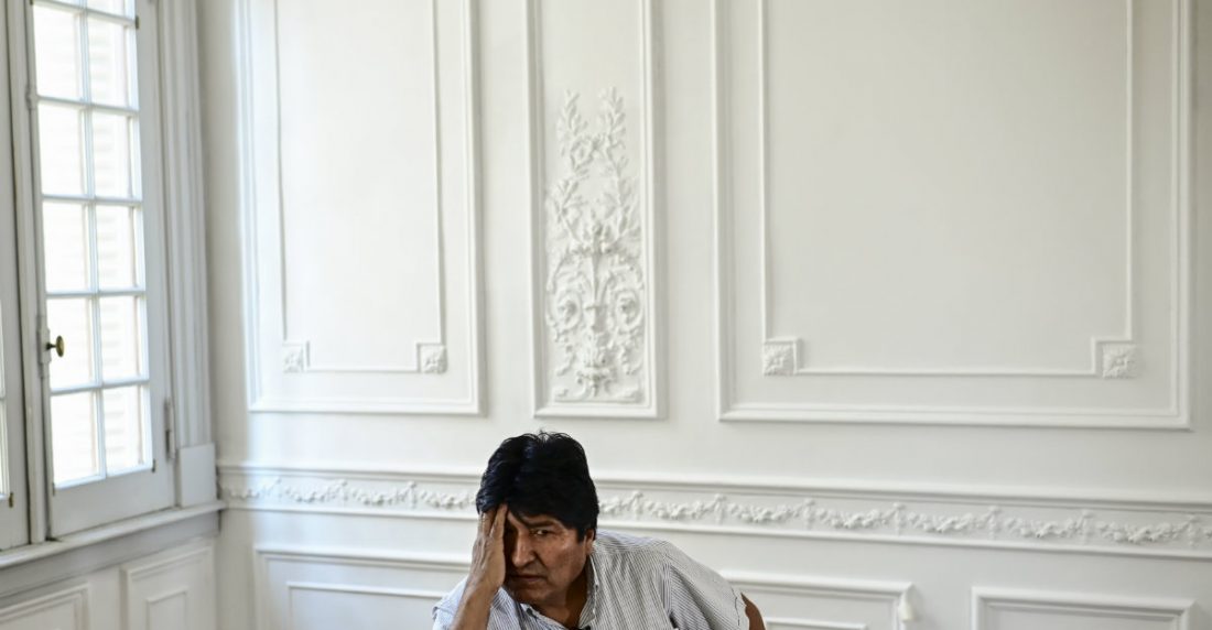 Evo Morales. AFP