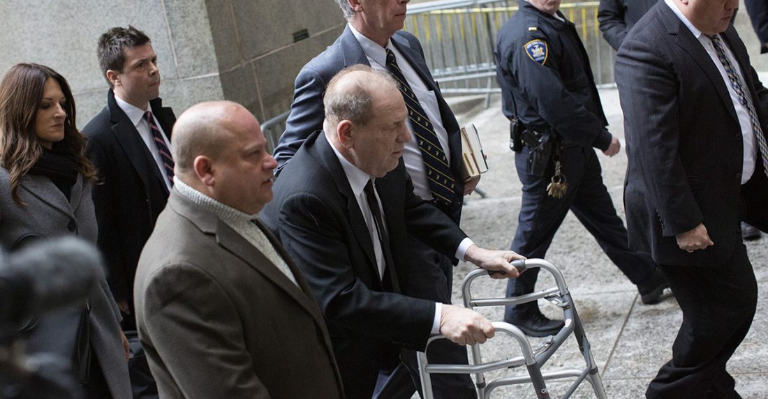 Comienza juicio de Harvey Weinstein por delitos sexuales