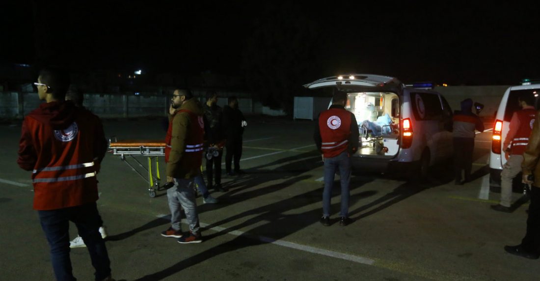 Bombardeo a escuela militar en Libia. AFP