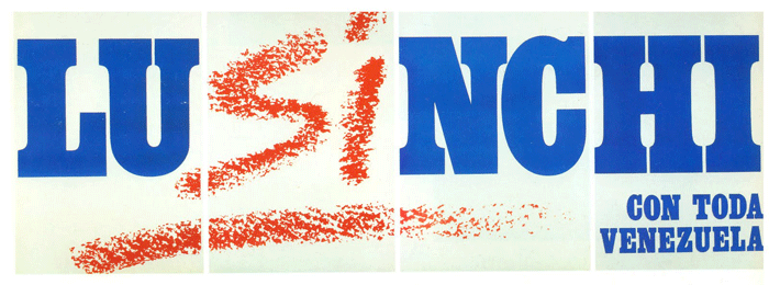 Jaime Lusinchi. Campaña electoral de 1983. Foto: Cortesía