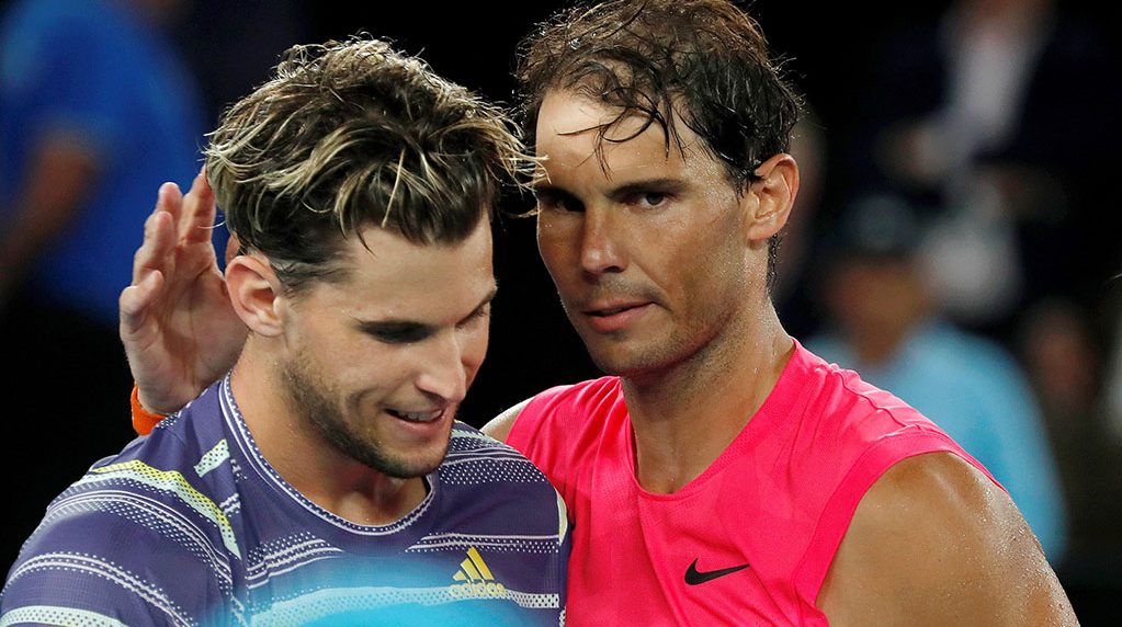 Nadal cae ante Thiem en el Abierto de Australia