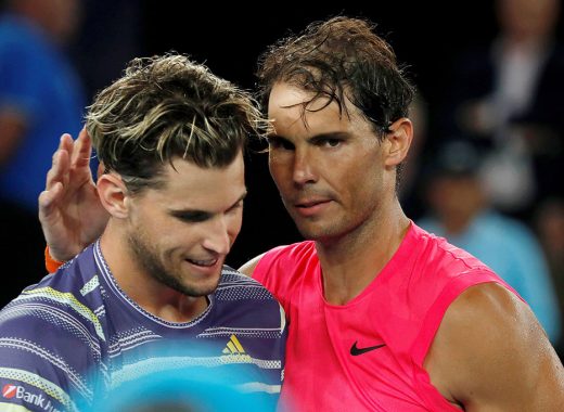 Nadal cae ante Thiem en el Abierto de Australia