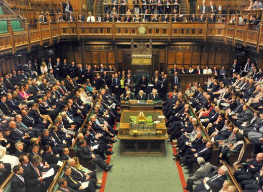 Parlamento británico. Foto: Archivo