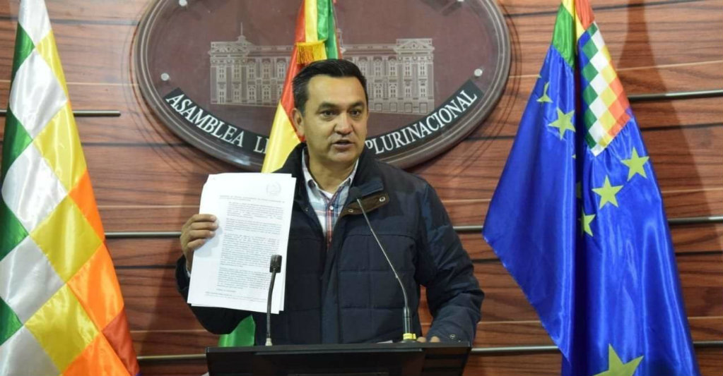 Yerko Núñez, canciller en funciones de Bolivia. Foto: opinion.bo