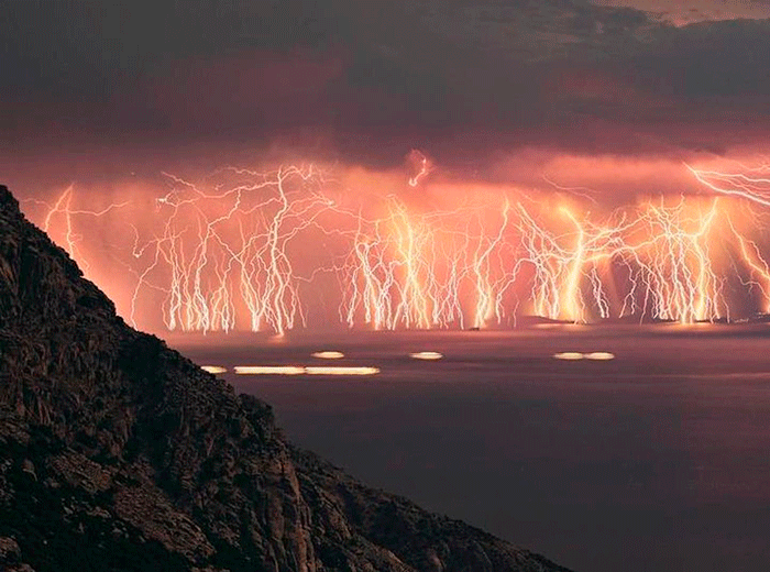 Relámpago del Catatumbo. Foto: SIPSE.com