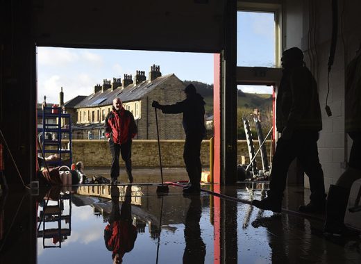 La Tormenta Ciara azota Europa