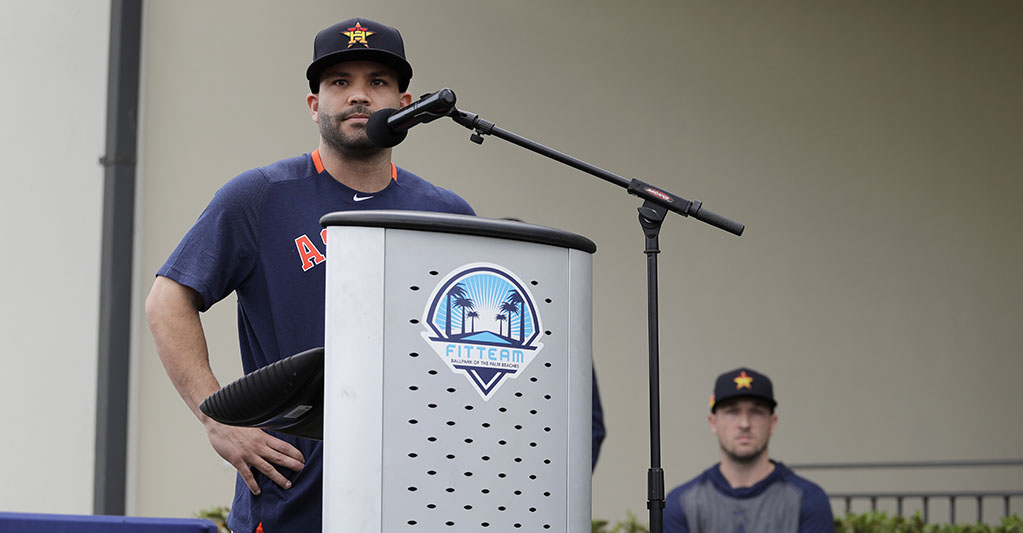 Altuve y Bregman, de los Astros, se lamentaron por el robo de señas