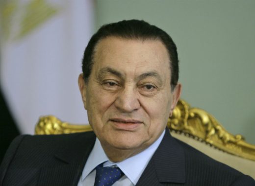 Fallece expresidente egipcio Hosni Mubarak a los 91 años