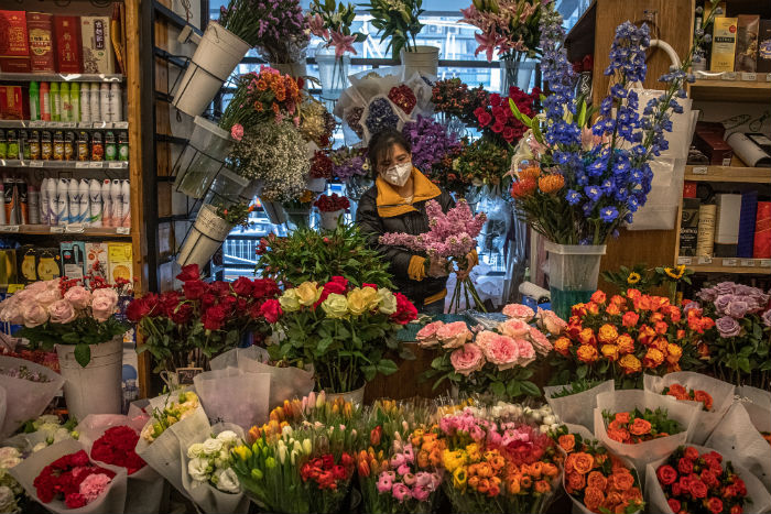 Celebrar el día del amor en tiempos del Covid-19 en China