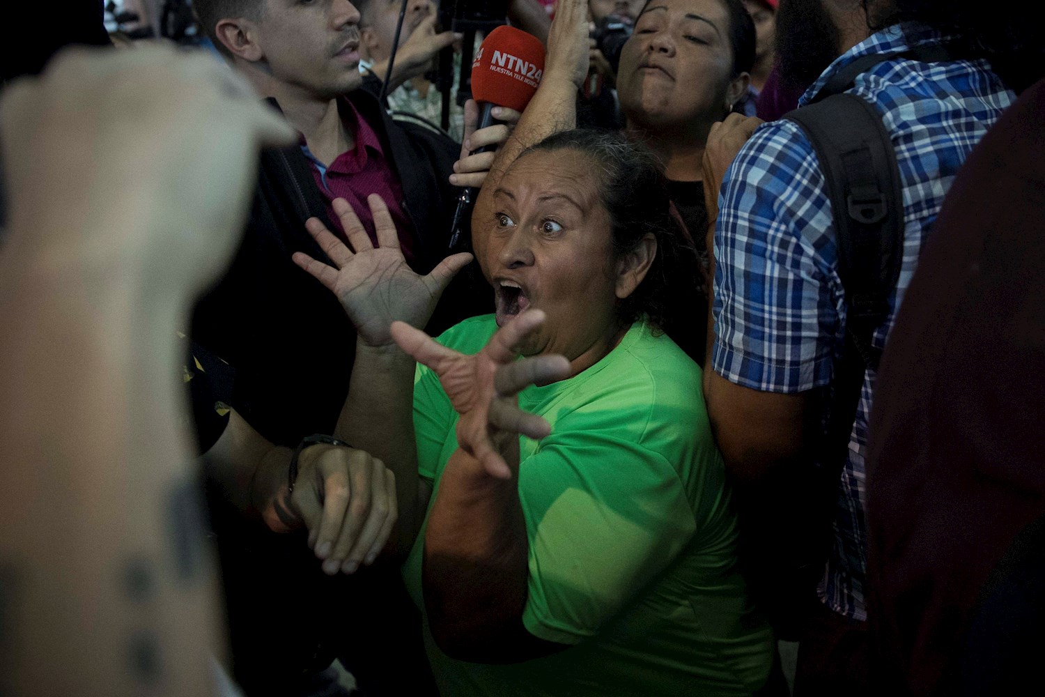 Violencia Guaidó Maiquetía