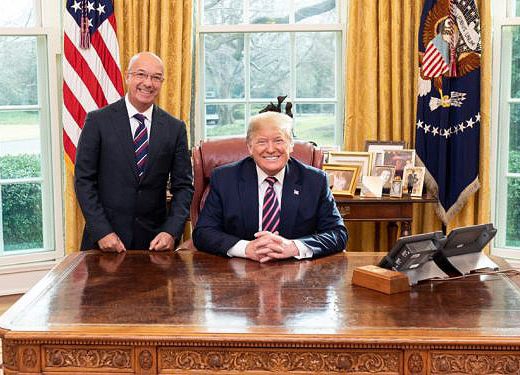 Donald Trump recibe a Iván Simonovis en la Casa Blanca