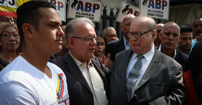 Milos Alcalay y dip Edwin Luzardo