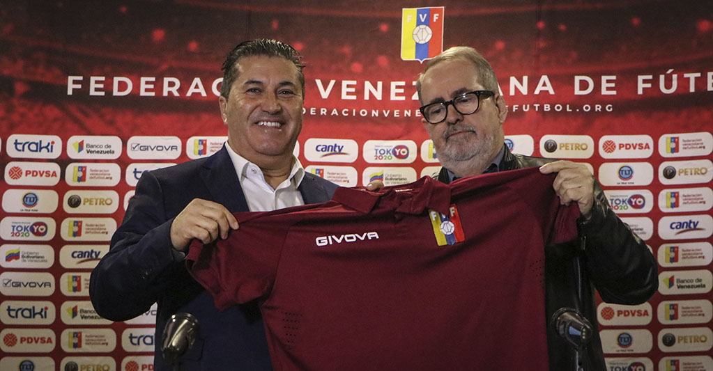 Peseiro llegó a la Vinotinto apuntando al Mundial Qatar 2022