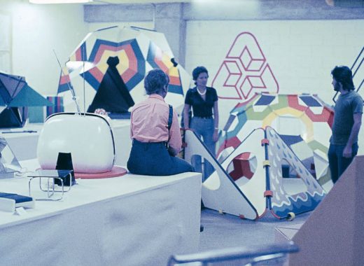 Historia del Instituto de Diseño Neumann. Exposición 1973. Foto: Cortesía de Mobius