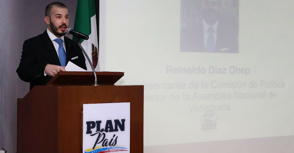 Emisarios de Guaidó exponen en México el Plan País