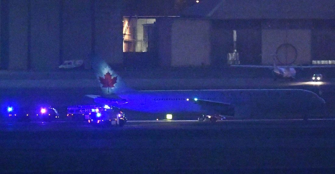 Vuelo de Air Canada obligado a aterrizaje de emergencia en Madrid