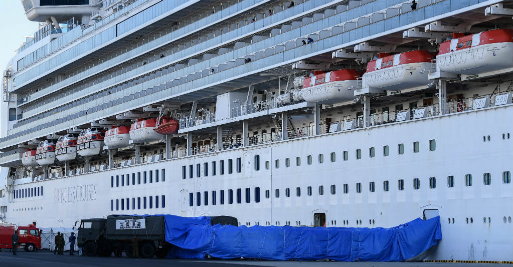 Crucero con coronavirus. eeuu AFP. infectados