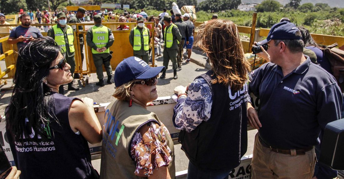 CIDH observó con sorpresa violaciones de DDHH en frontera
