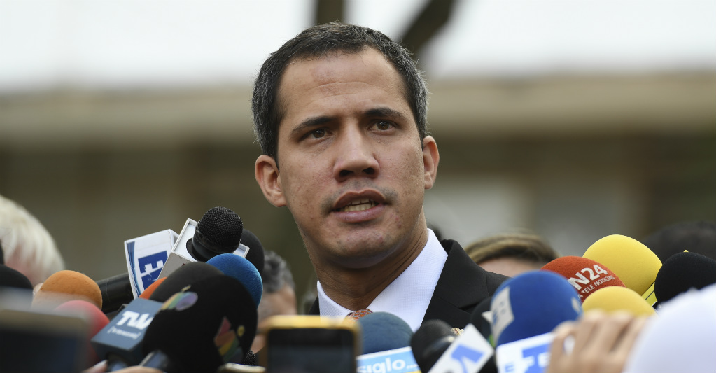 Guaidó marca ruta para marchar