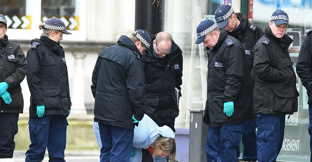 Ataque terrorista en Londres. AFP