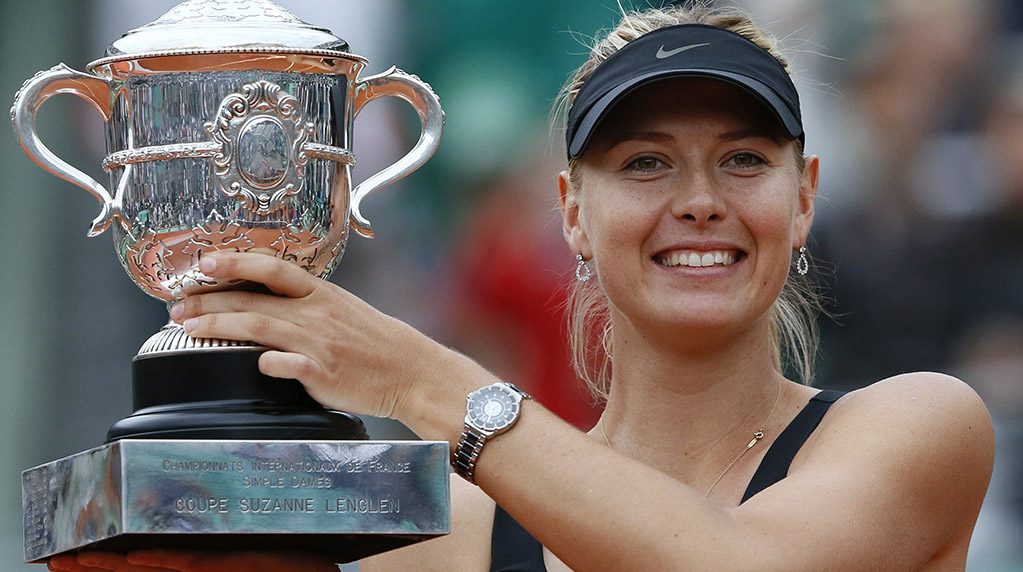 María Sharapova anuncia su retiro del tenis
