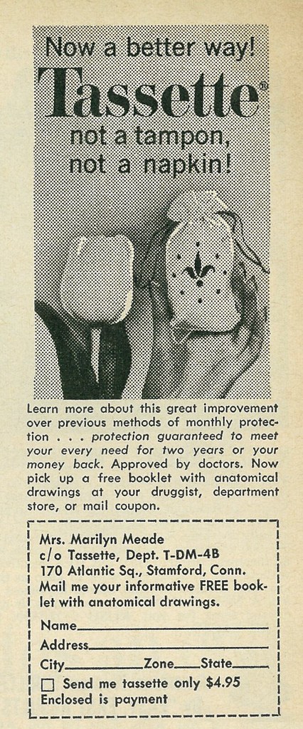 Copa menstrual vintage