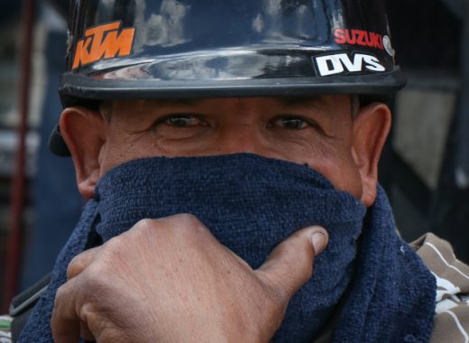 nuevos contagios Tapabocas improvisados en cuarentena en Venezuela