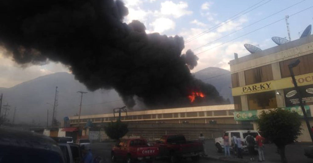 Incendio Mariche