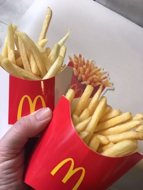 papas fritas Mc Donald's