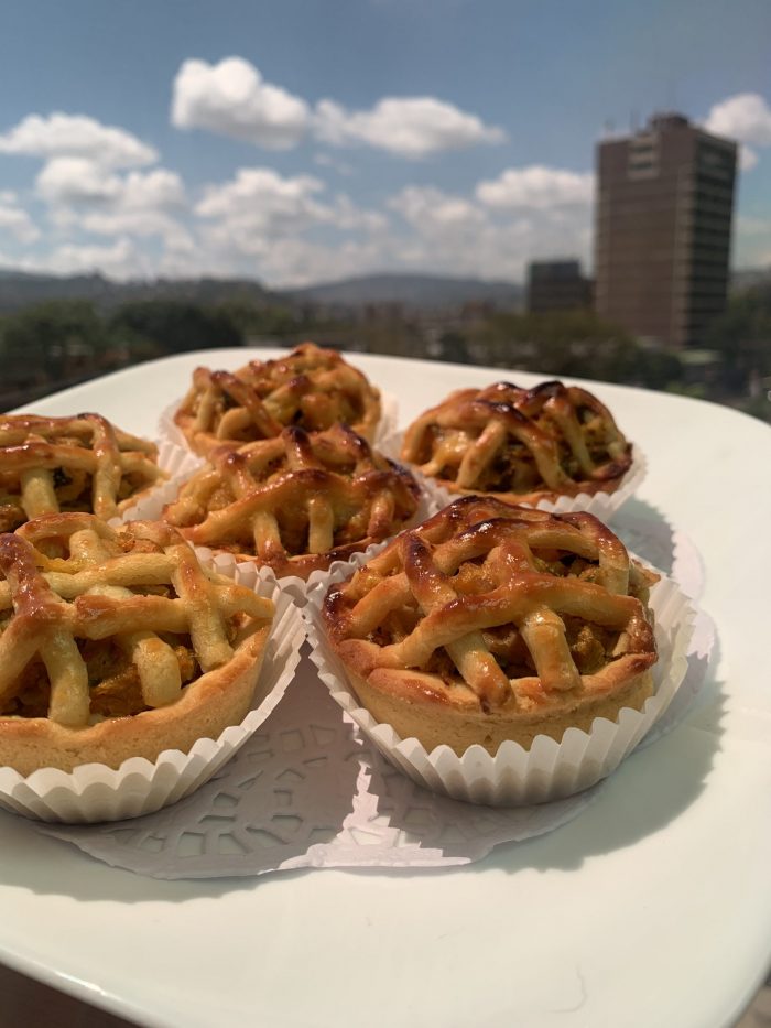 pastel de polvorosa de tradición gourmet