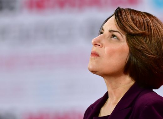 Klobuchar. AFP