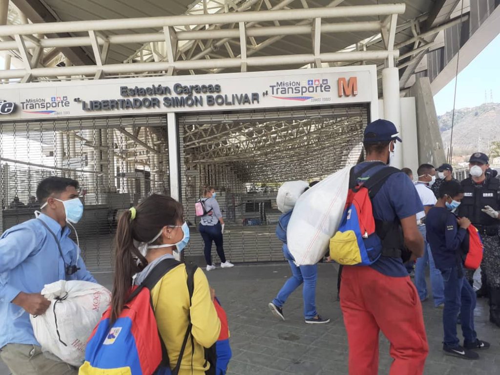 Sistema Ferro Coronavirus COVID-19 Metro Policía Cuarentena