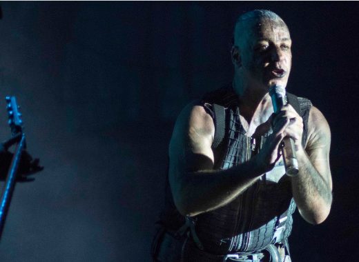 El cantante y líder del grupo alemán de rock Rammstein, Till Lindemann