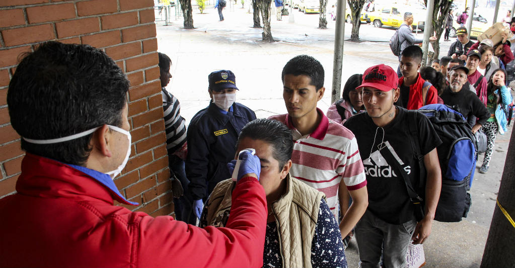 Colombia decreta estado de emergencia por coronavirus. Foto: AFP