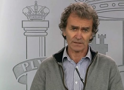 Portavoz de Sanidad español da positivo en coronavirus. EFE