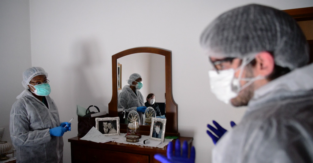 Italia reporta 11.591 fallecidos por coronavirus. Foto: AFP