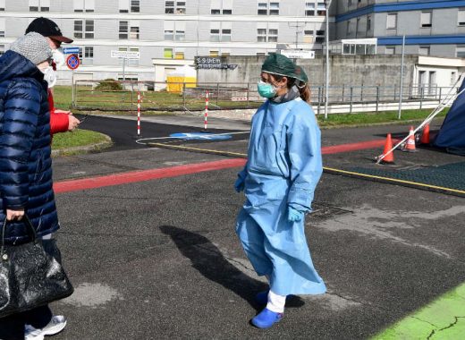 Italia reporta 107 fallecidos por Covid-19. Foto: AFP