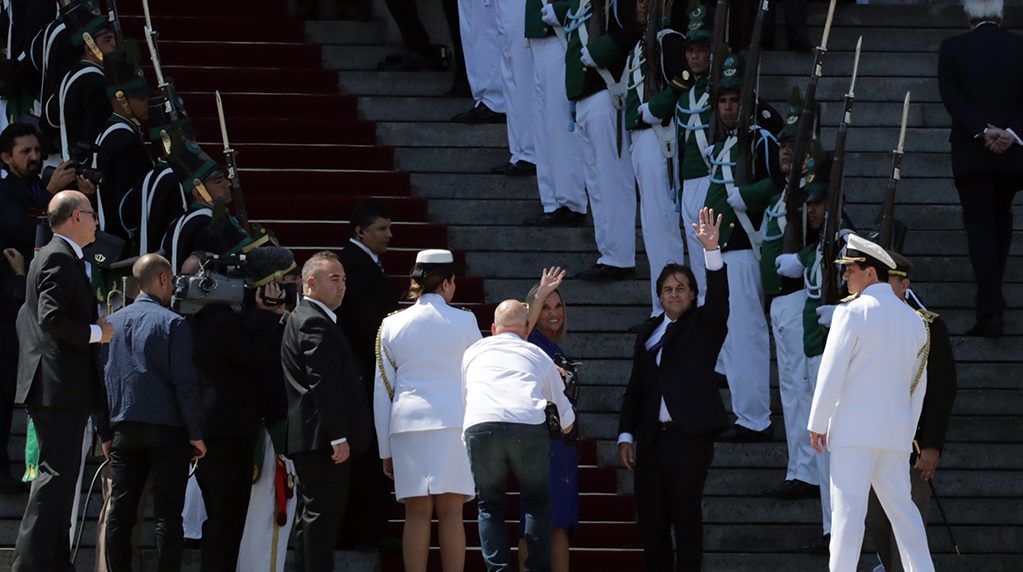 Luis Lacalle Pou asume como presidente de Uruguay